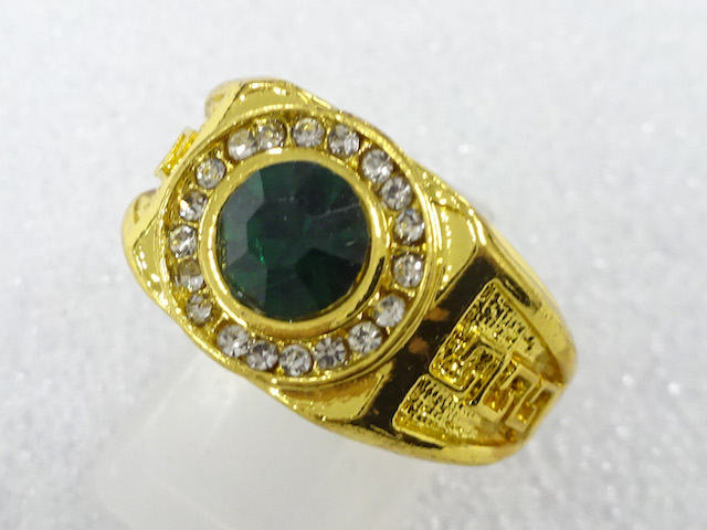 COLORED STONE FASHION RING / JP SIZE 20